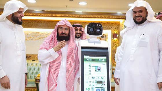Robots to deliver sermons:  “Recitations, Sermons and Azan” robots at Grand Mosque of Makkah