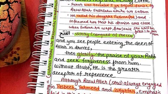 Quran Surah Nasr Notes