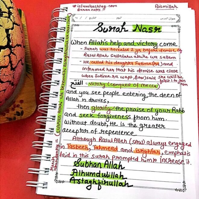 Quran Notes Surah An-Nasr and Surah Al Lahab and why Quran condemns Abu lahab?