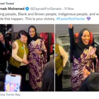 Zaynab Mohamed, the youngest woman and one of the first Black women elected to the Minnesota Senate in US Midterm Elections