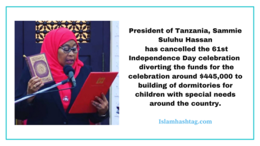 president of tanzania sammie suluhu hassan