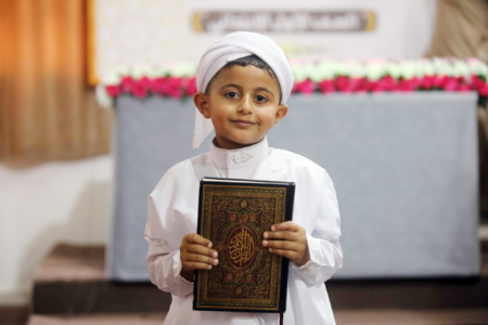 7 year old child memorised the whole quran