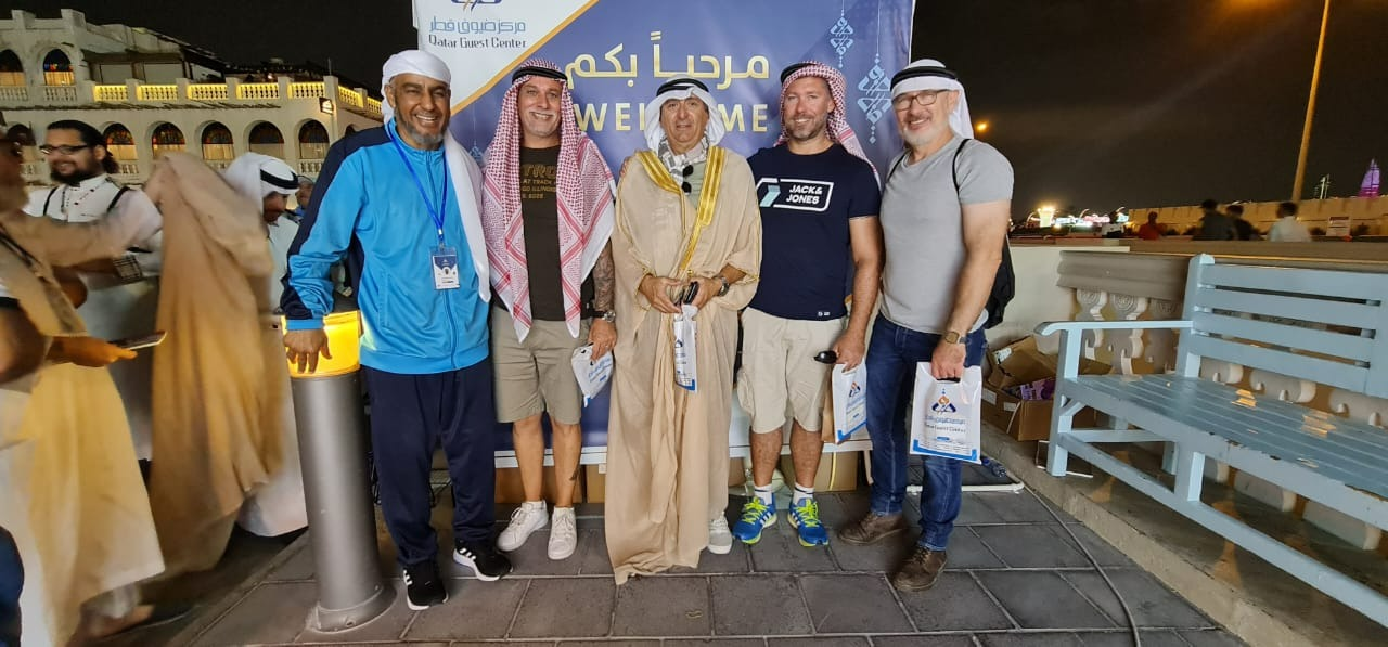 many reverted to islam at fifa qatar with sheikh soultan yuosef. 