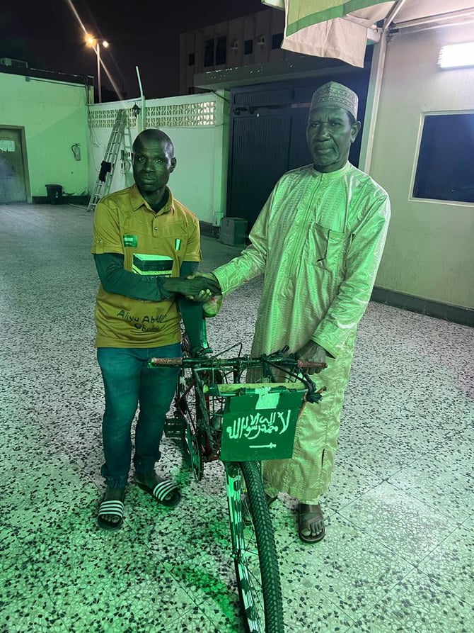 two-year cycle journey for umrah from nigeria to saudi arabia