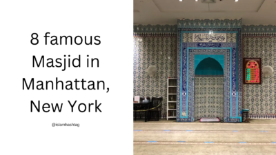 8 Famous Masjid in Manhattan, New York.