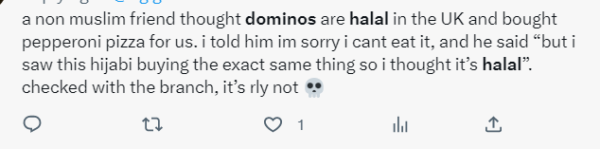 Is Domino's halal