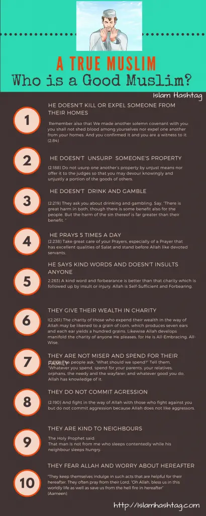Things to know about Islam a good muslim