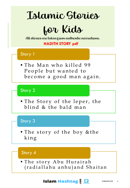 hadith story for kids