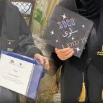 Salwa Al-Omani, A 70 year old Muslim woman after 50 year gap of study, ranked first in her class.