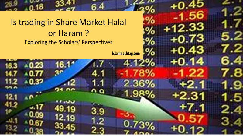 stock trading in share market halal