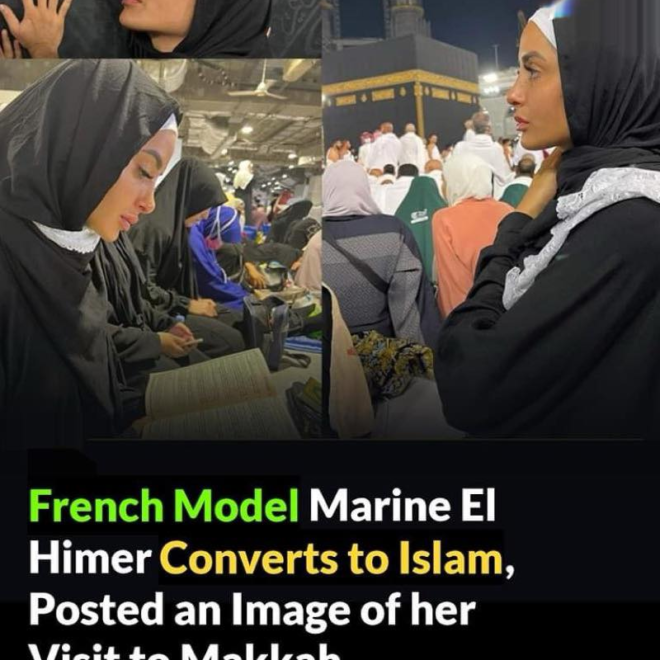 French Model Marine El Himer Converts to Islam.