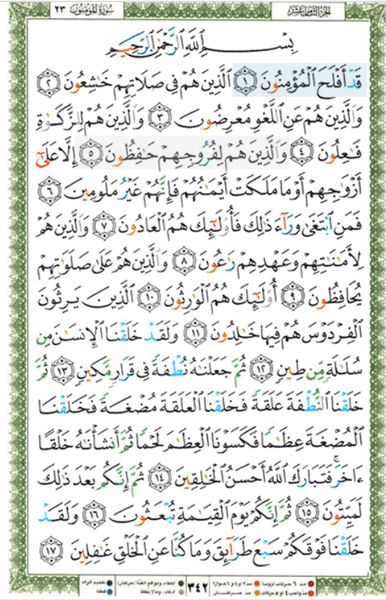 Surah Mu'minun