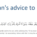 5 Luqmans wisdom-What was Luqmans advice to his son