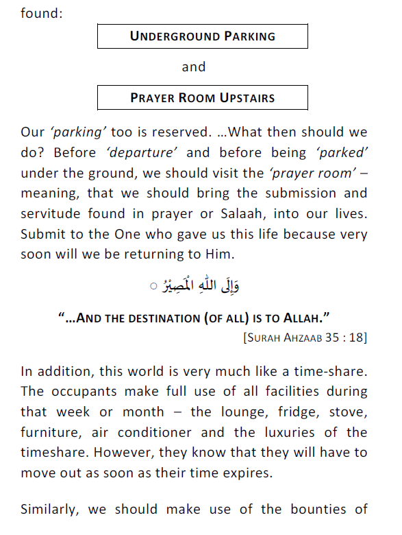 Ibrat from Airport, nasihah by Maulana Yunus Patel sahab.
