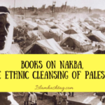 Books on Nakba, the ethnic cleansing of Palestine.