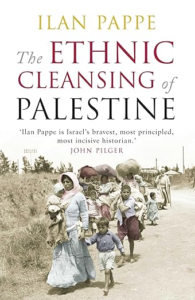 Books on Nakba, the ethnic cleansing of Palestine.