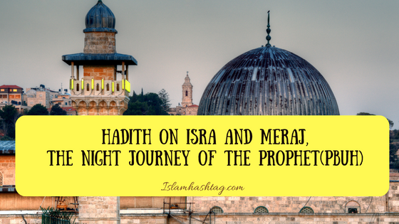 hadith on isra and meraj