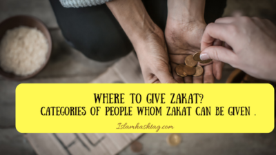 Where to give zakat