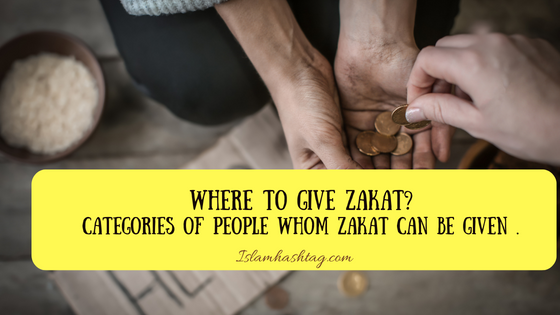 where to give zakat