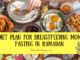 diet plan for breastfeeding mom fasting in ramadan