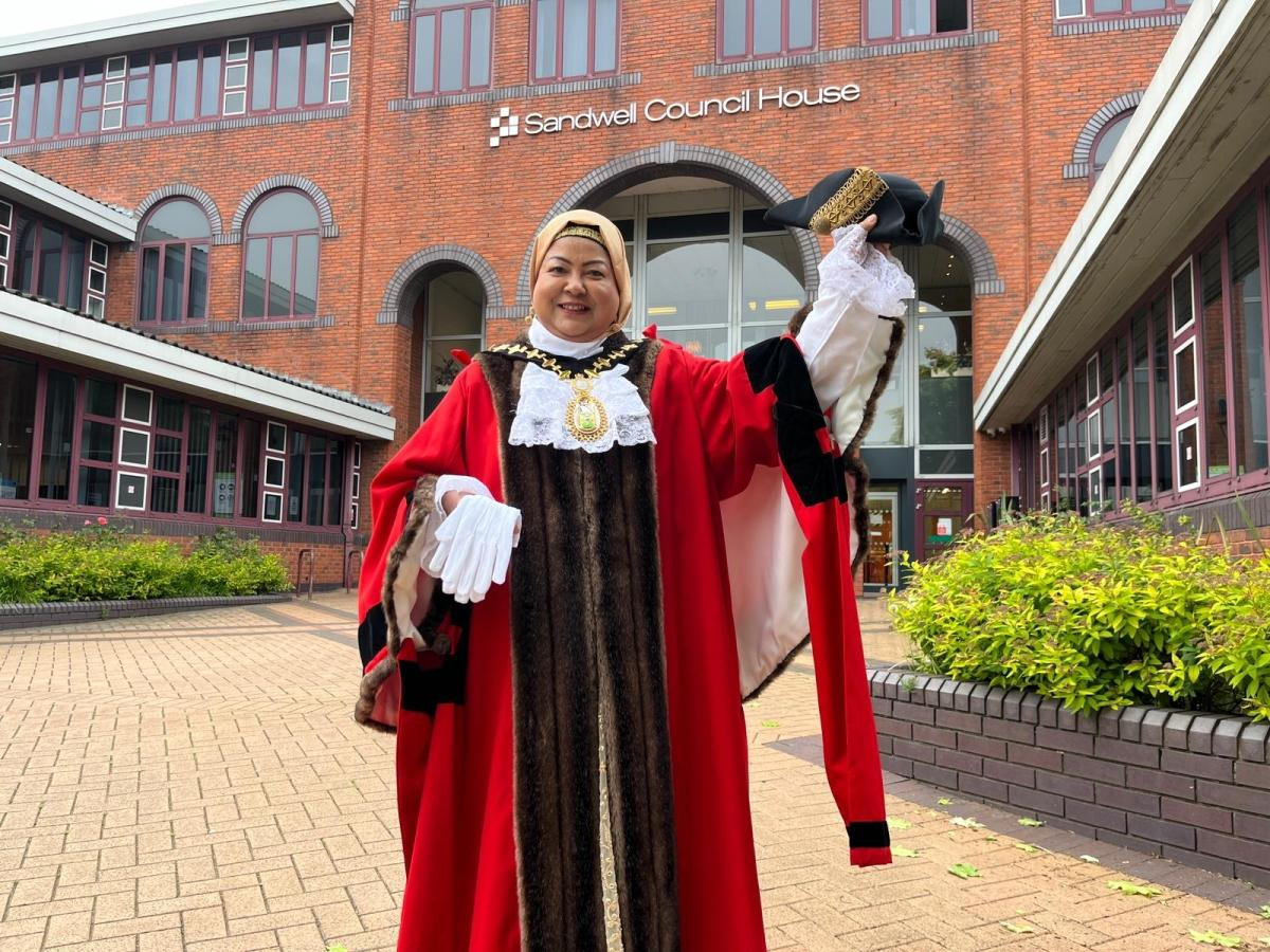 First Female Mayor of Sandwell Council
