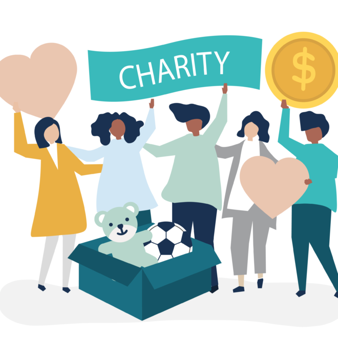 Which are the Islamic Charity with 100 percent donation policy?