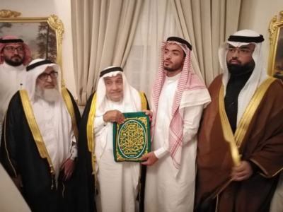 Abdul Wahab Al Shaibi becomes the new key-bearer of Holy Kaaba.