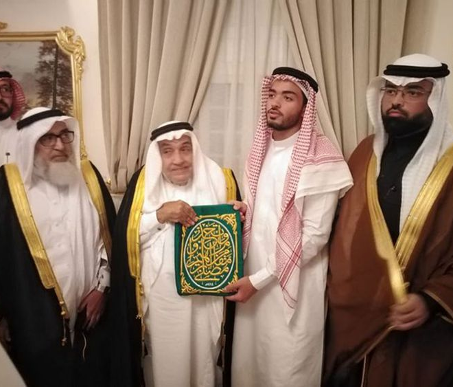 Abdul Wahab Al Shaibi becomes the new key-bearer of Holy Kaaba.