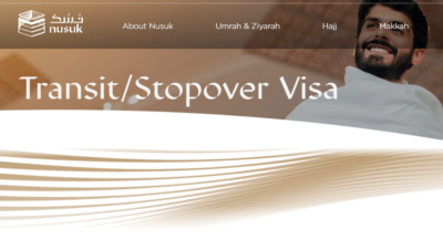 Saudi Transit Visa Now allows Umrah and Rawdah Access for Travellers