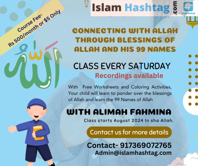 Islamic course for kids