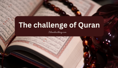 Quran a linguistic miracle, The challenge of the Quran