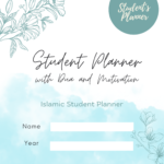 Islamic Student Planner with Dua