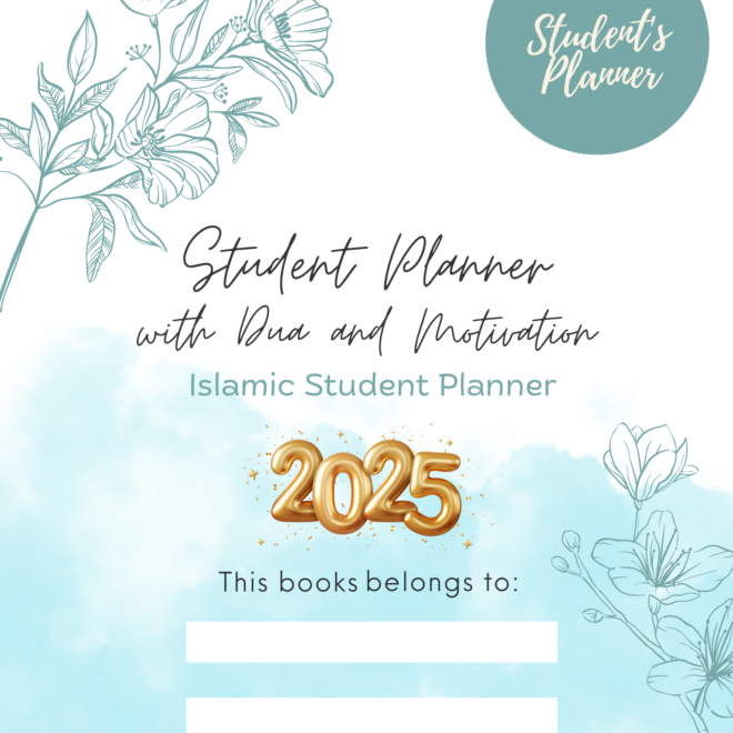 2025 Student Planner for Muslims