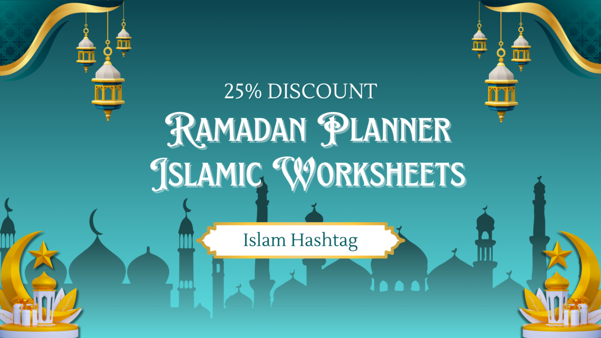 Ramadan Sale coupon: Ramadan Planner and Islamic Worksheets