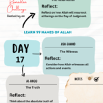 Day 17 Reflecting on Allahs Names Al-Baith, Ash-Shaheed, Al-Haqq