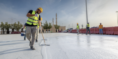 Saudi Arabia Expands Cooling White Roads in Arafat
