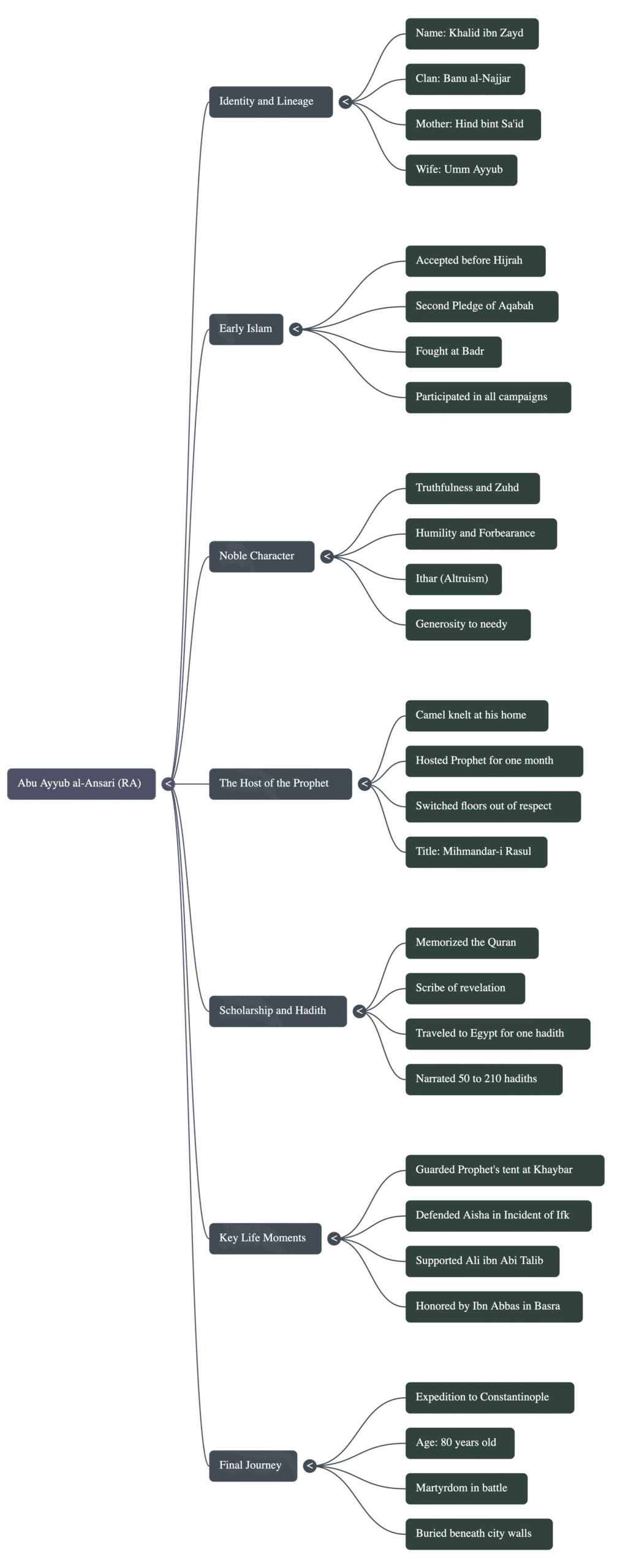 Abu Ayyub al-Ansari (رضي الله عنه): The Host of the Messenger ﷺ and Martyr of Constantinople