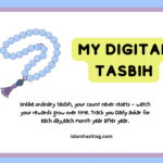 A Unique Digital Tasbih: Tracks your Daily-monthly and Yearly Dhikr.