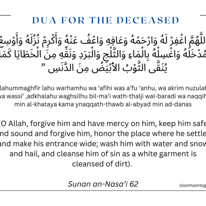 Dua on Death — Islamic Supplications for the Deceased