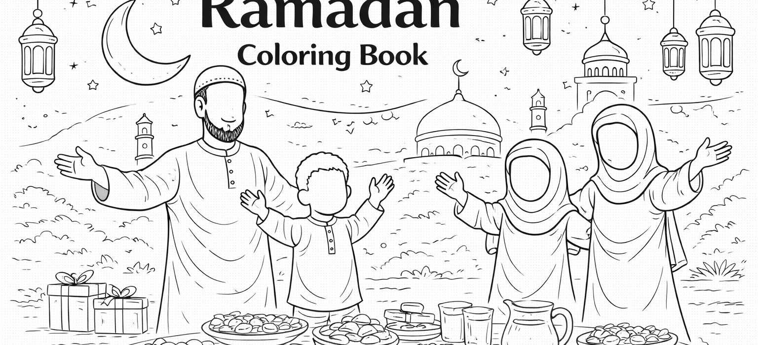 Ramadan and Eid Coloring Pages