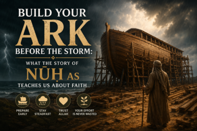 Build Your Ark Before the Storm What the Story of Nūḥ Teaches Us About Faith