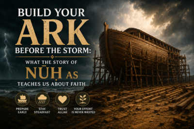 Build Your Ark Before the Storm What the Story of Nūḥ Teaches Us About Faith