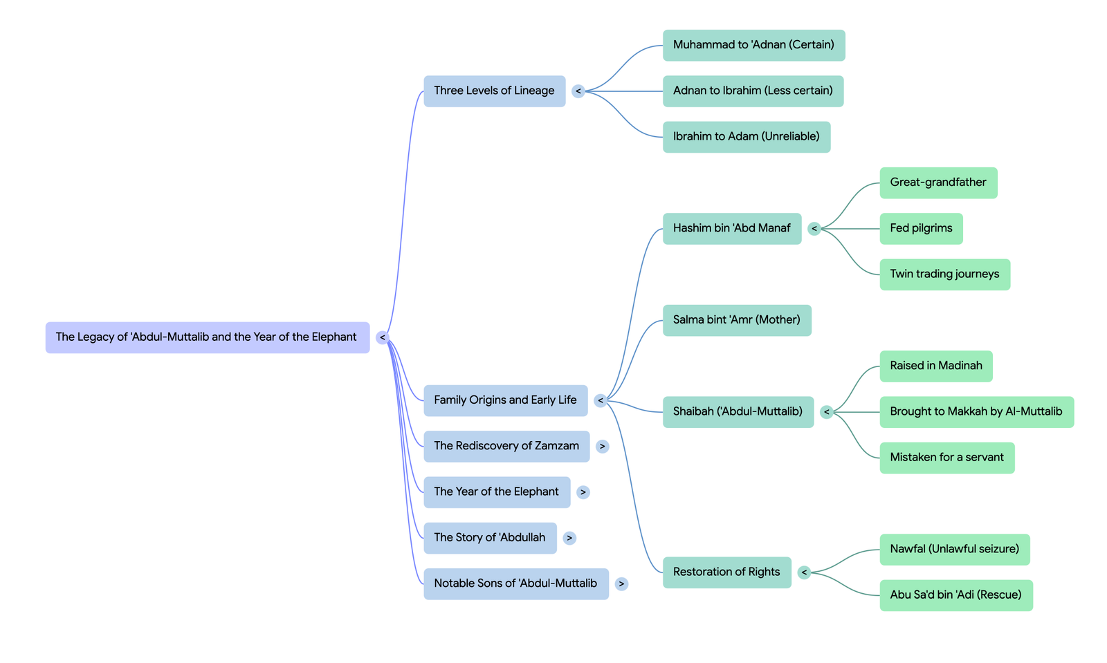 Seerah Series Part 4 The Family of Abdul-Muttalib and the Year of the Elephant