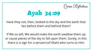 Quran Notes and reflection on Quran 43 34:09