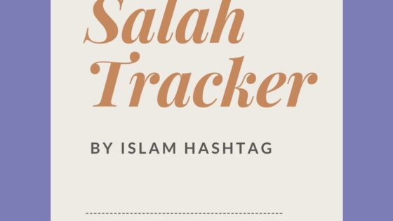 My Salah Tracker – Free Printable Journal to track  Salah
