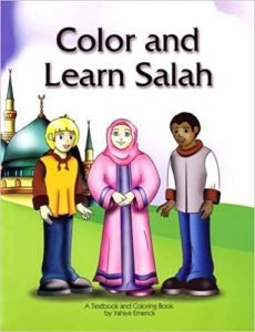 color and learn Salah