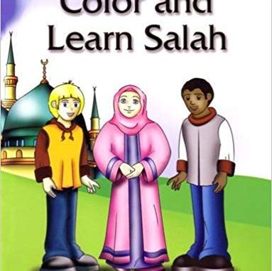 color and learn Salah