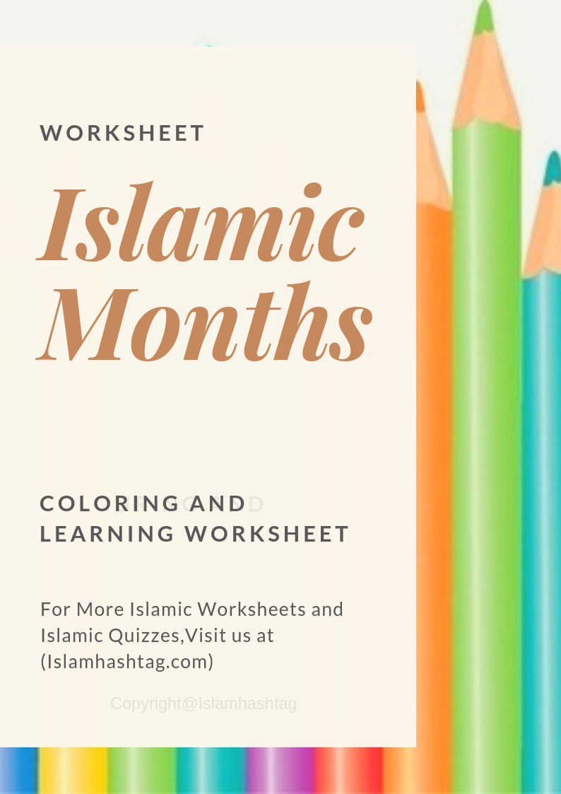 Download Islamic Months Coloring Book Islam Hashtag