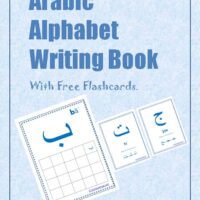 Arabic Alphabet Writing pdf with Free Arabic alphabet flash cards.