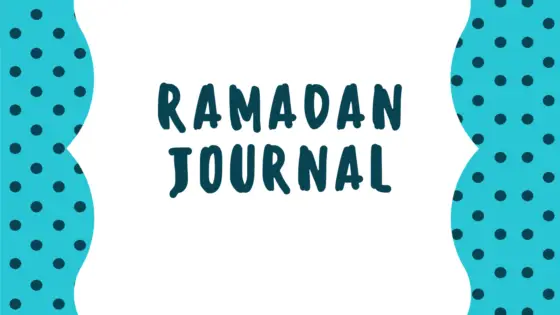 Ramadan Journal pdf for Kids and Adults